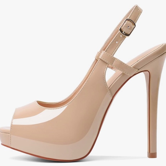 Nude Sling size 8 - Picture 4 of 4